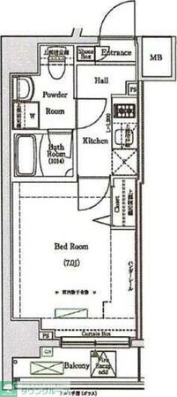 ラフィスタ金町の物件間取画像